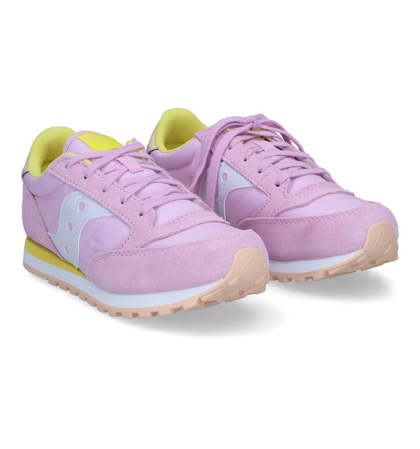 Saucony Jazz Original Baskets en Rose pour filles (302901)