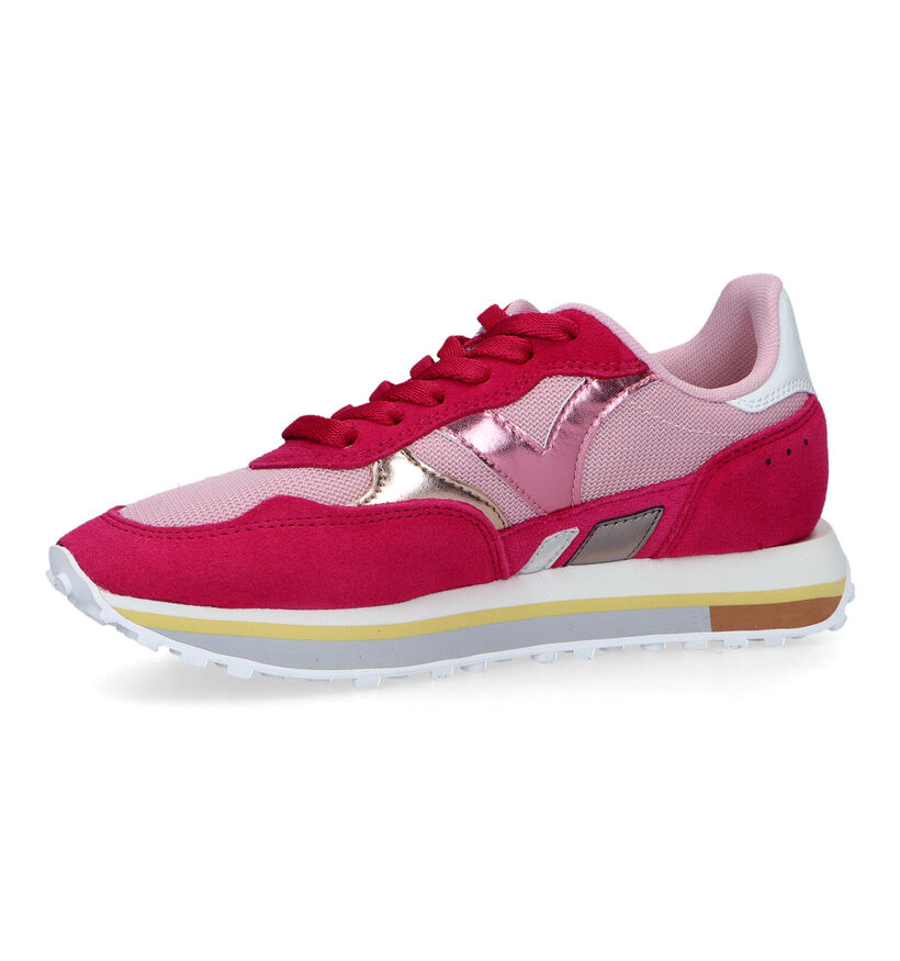 Victoria Baskets casual en Rose fuchsia pour femmes (322595) - pour semelles orthopédiques