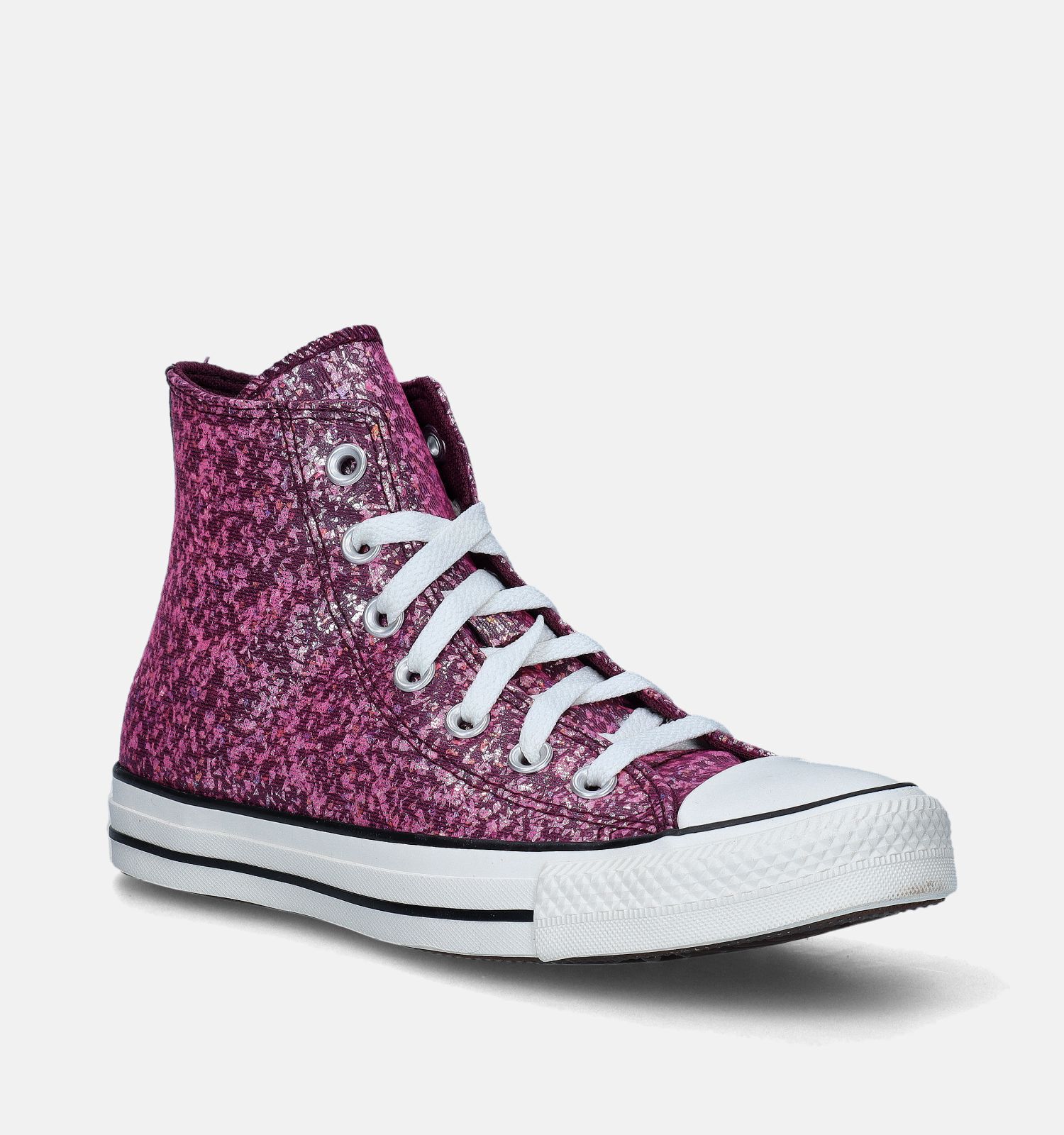 Converse CT All Star Glitter HI Paarse Sneakers | Dames Sneakers | Online  op TORFS.BE