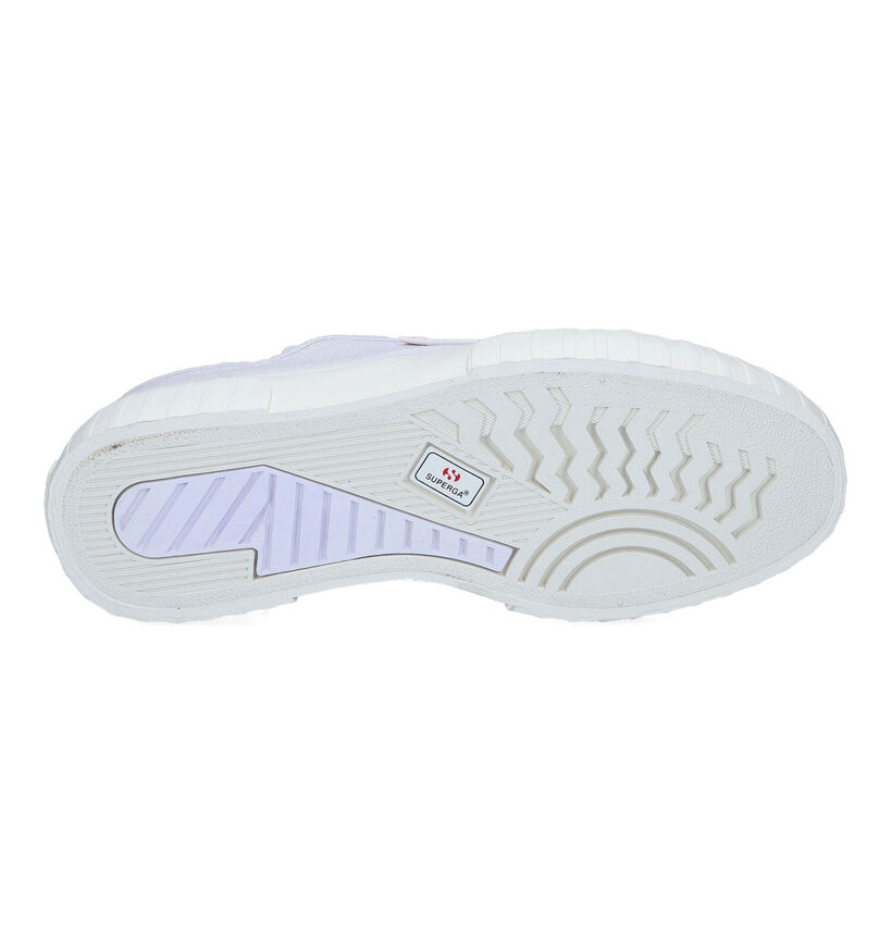 Superga Stripe Baskets en Gris pour femmes (305730)