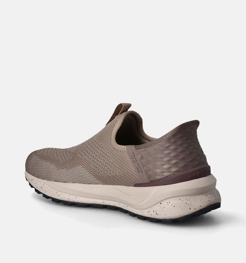 Skechers Bogin Arlett Taupe Slip-ins voor heren (351875) - geschikt voor steunzolen