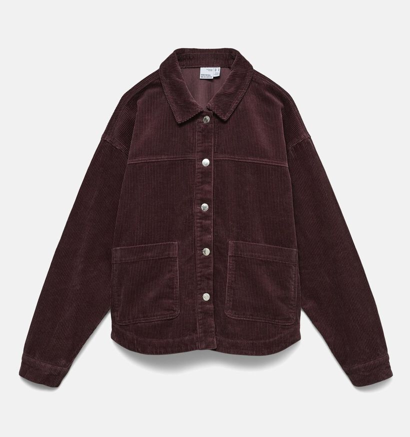 Vero Moda Jamie Corduroy Bordeaux Jas voor dames (364503)