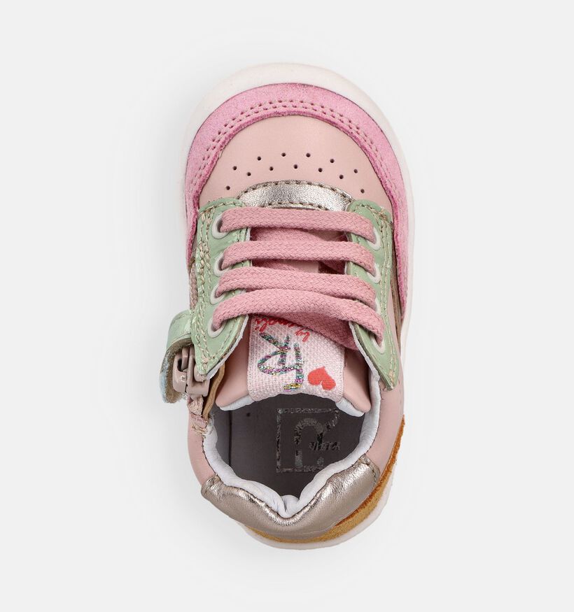 FR by Romagnoi Roze Babyschoenen voor meisjes (372133) - geschikt voor steunzolen