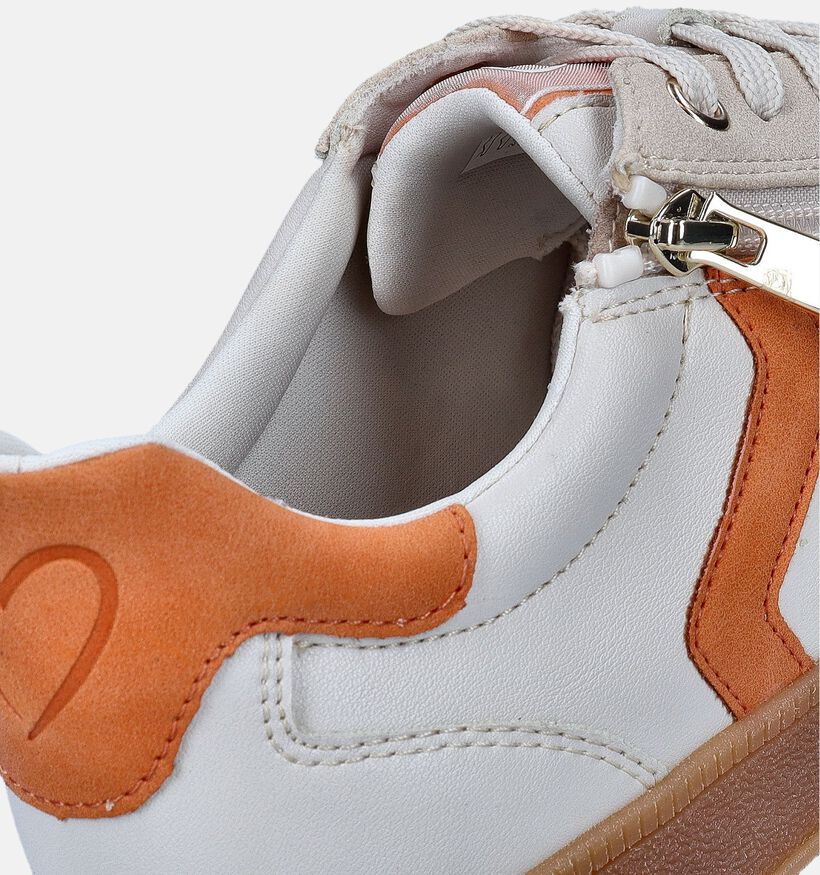 Marco Tozzi Baskets casual en Beige pour femmes (352529) - pour semelles orthopédiques