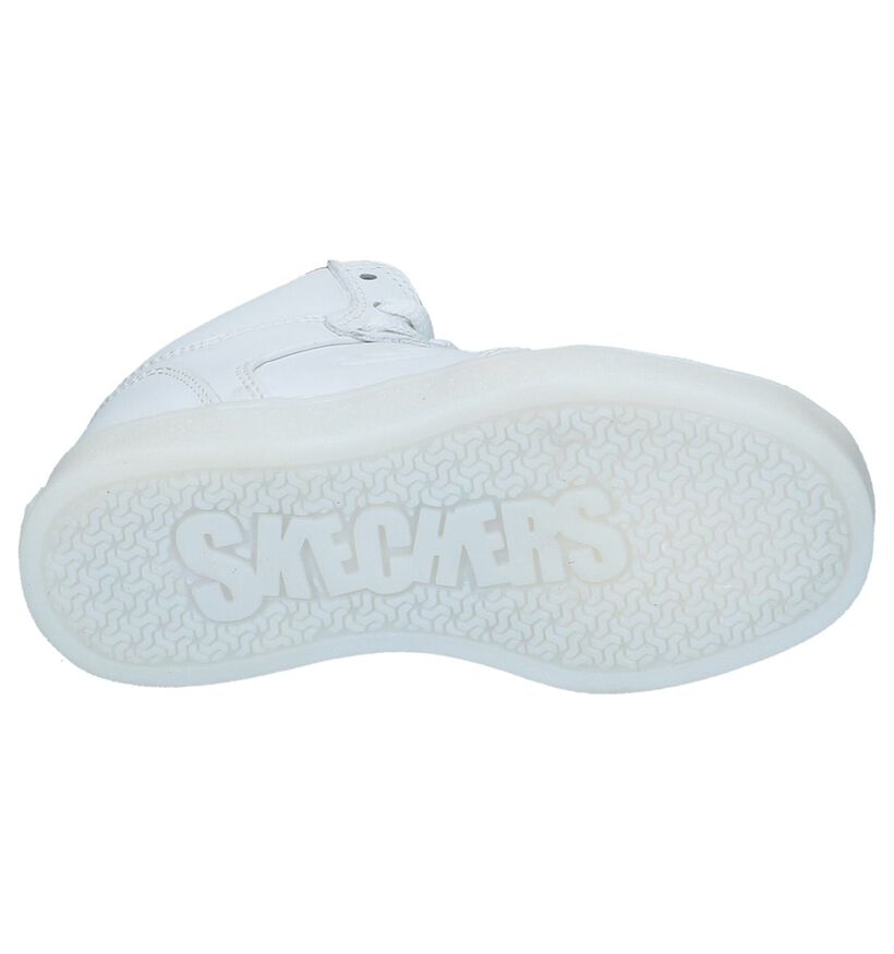 Witte Sneakers met Lichtjes Skechers in kunstleer (222877)
