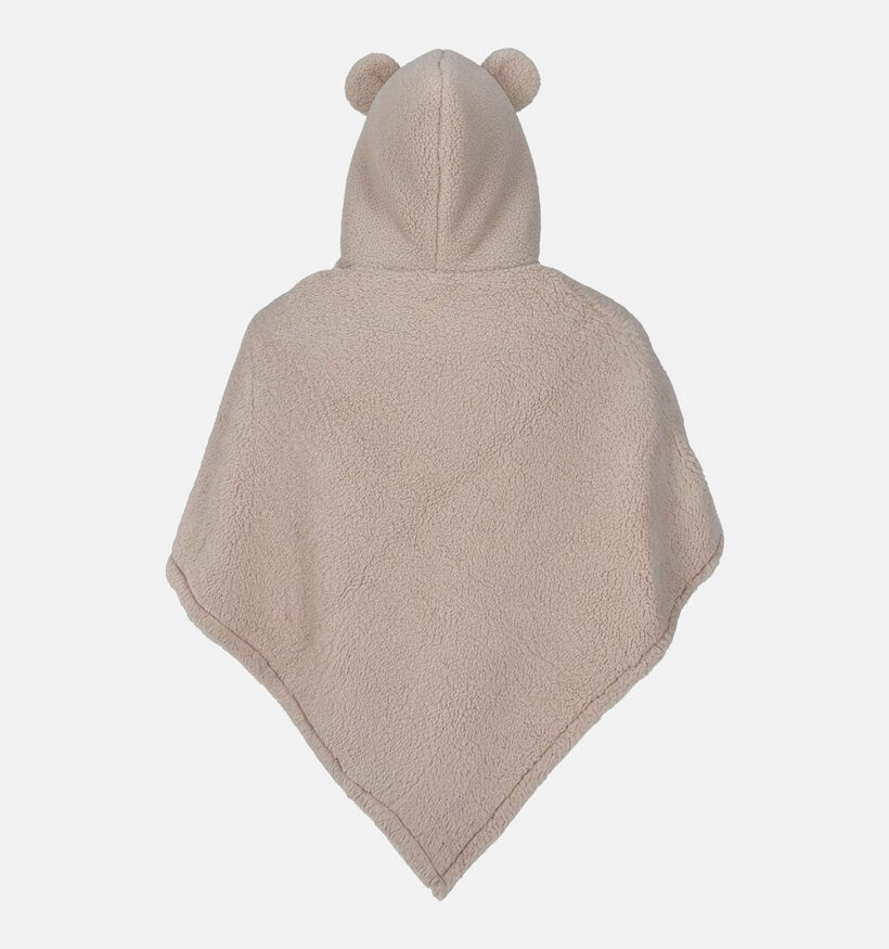 Via Limone Teddy Bear Poncho en Beige pour filles, garçons (367438)