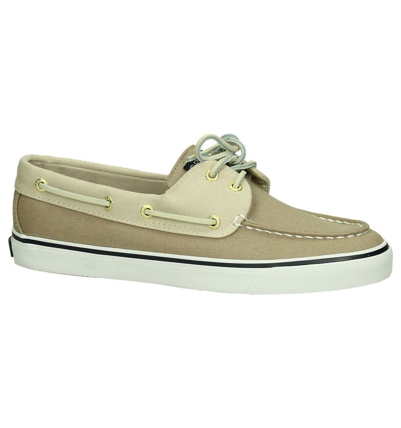 Sperry Bahama Licht Beige Bootschoenen, , pdp