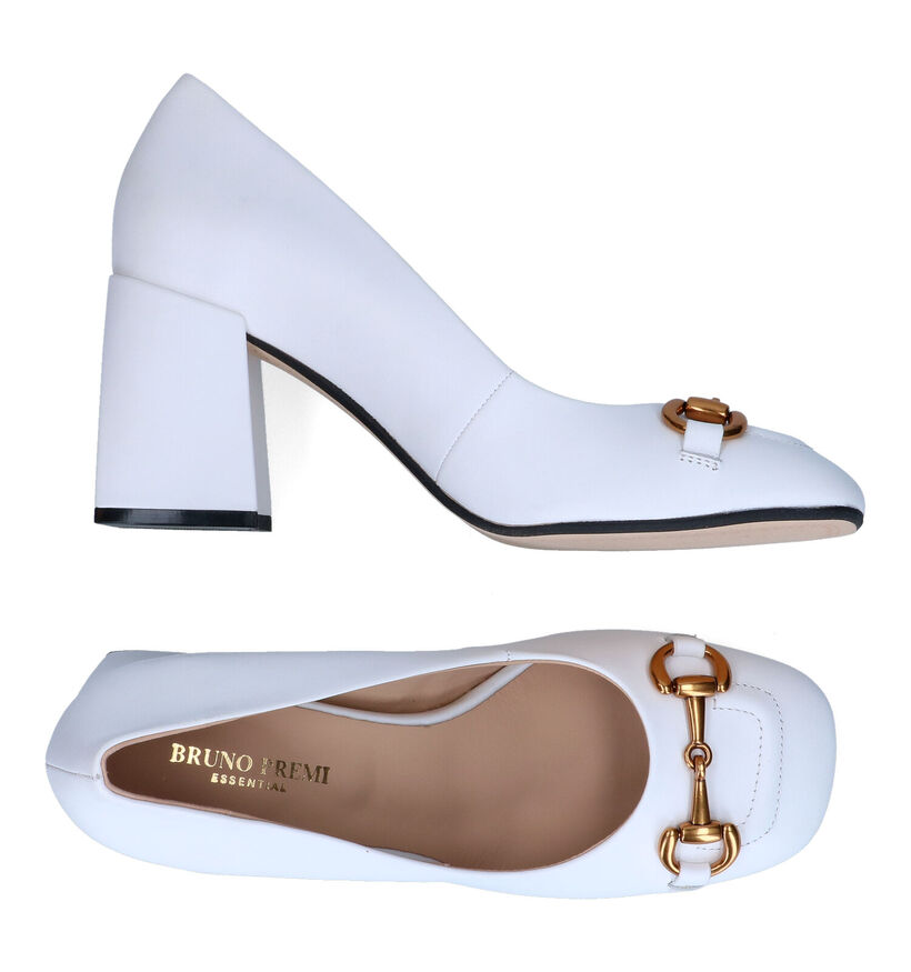 Bruno Premi Escarpins classiques en Blanc pour femmes (309724)