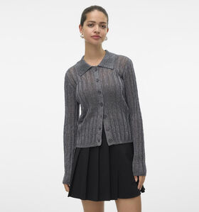 Vero Moda Miles Grijze Cardigan met knopen voor dames (349070)