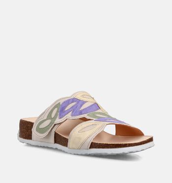 Think! Slippers Wit/Beige