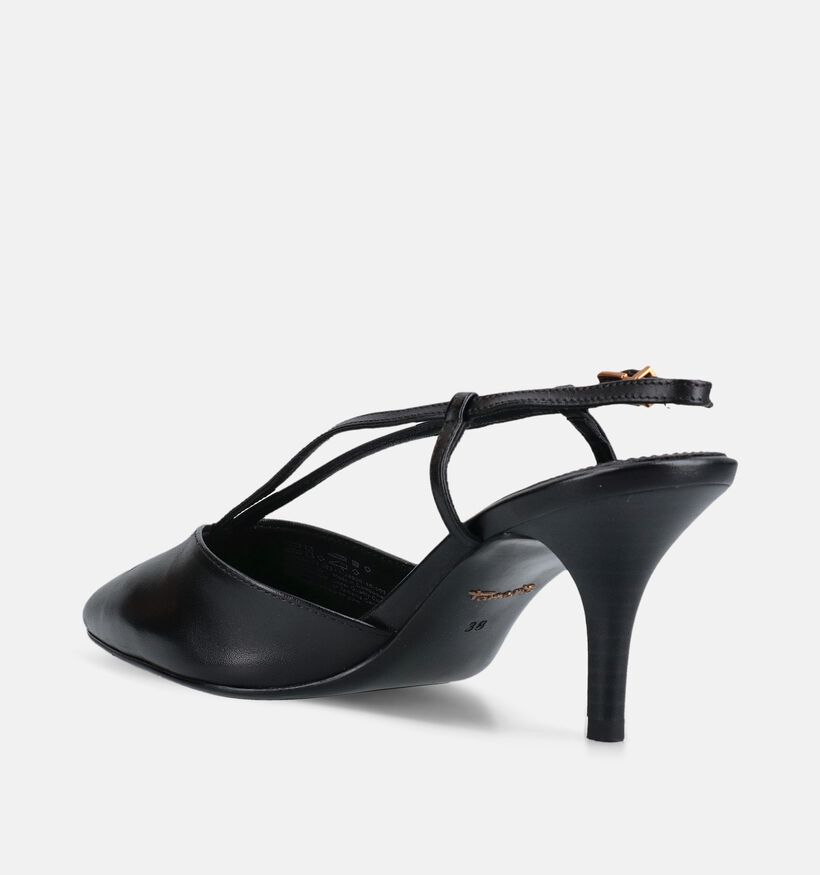 Tamaris Escarpins slingback en Noir pour femmes (367699)