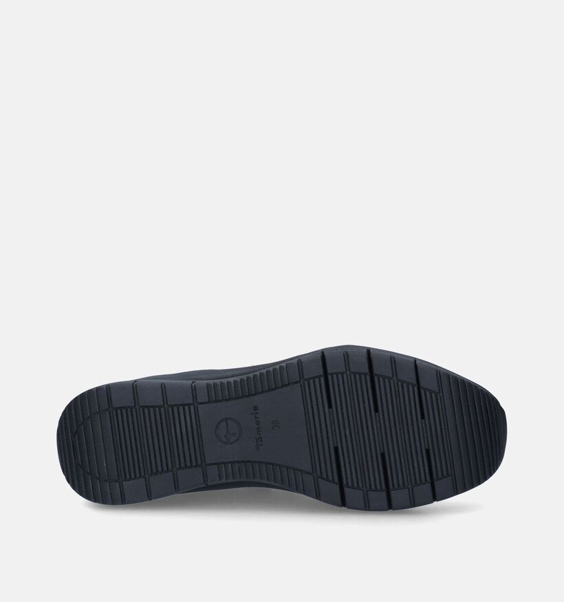 Tamaris Zwarte Sneakers met sleehak voor dames (344693) - geschikt voor steunzolen