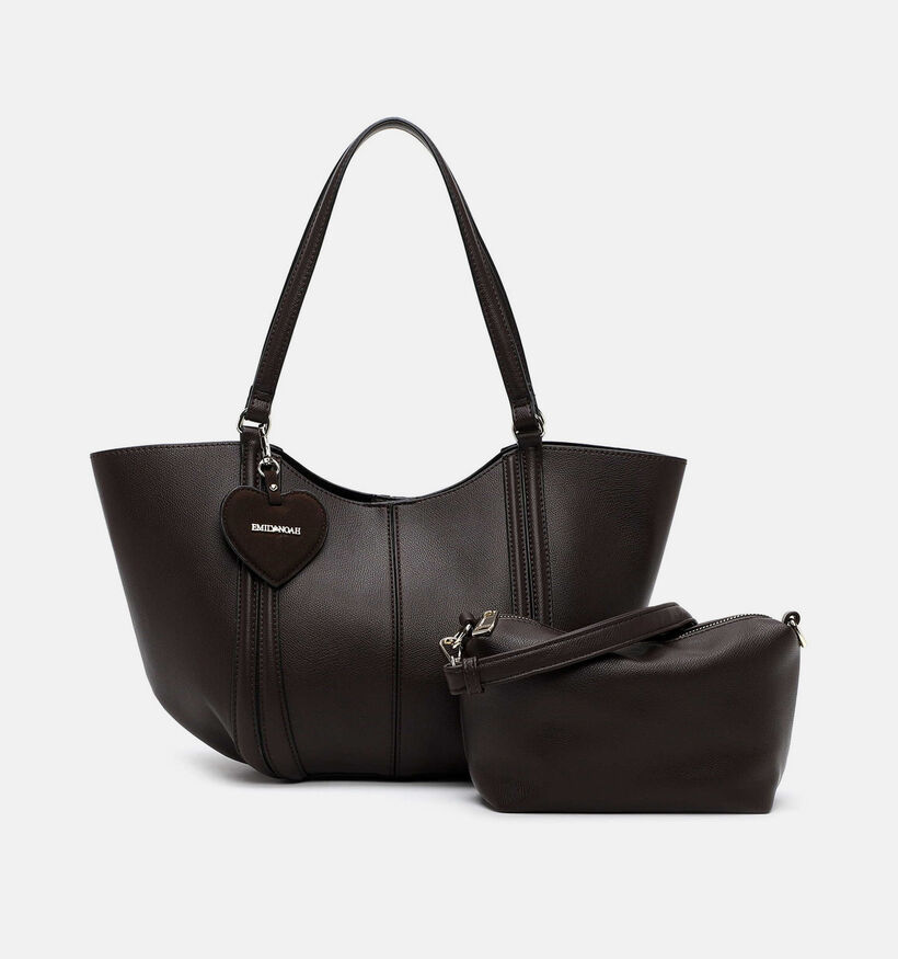 Emily & Noah Levke Brown Cabas en Marron pour femmes (378855)