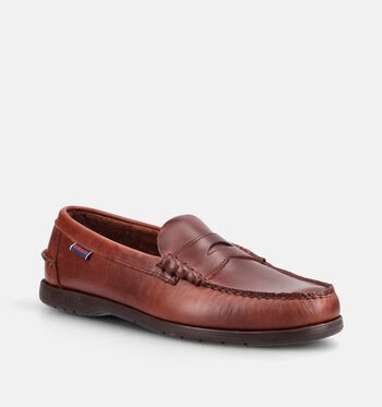 Sebago Docksides Low Lage schoenen Bruin/Blauw