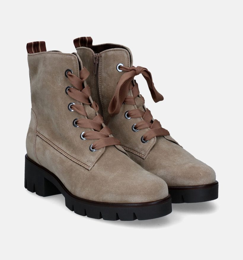 Gabor Best Fitting Bottines en Kaki pour femmes (315230) - pour semelles orthopédiques