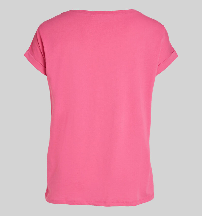 Vila Dreamers New Pure Rode T-shirt voor dames (328833)