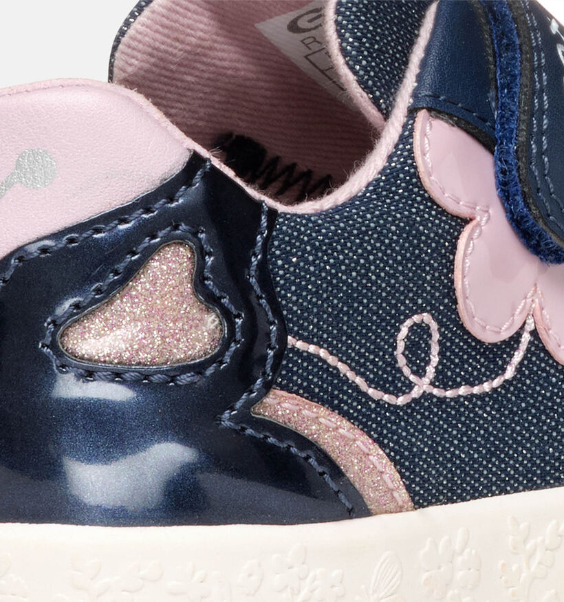 Geox Gisli Blauwe Babyschoentjes voor meisjes (356402) - geschikt voor steunzolen