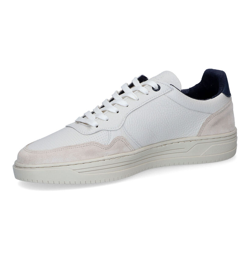 Scapa Witte Sneakers in daim (307034)