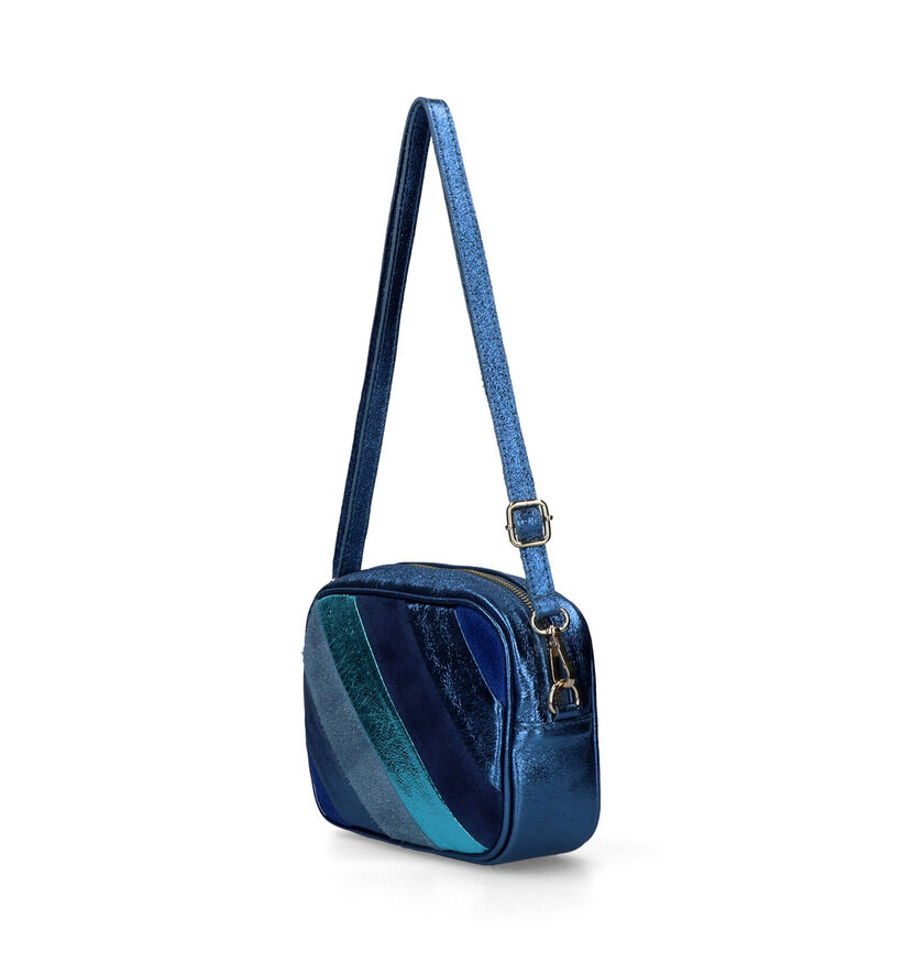 Via Limone Blauwe Crossbody Tas voor dames (333720)