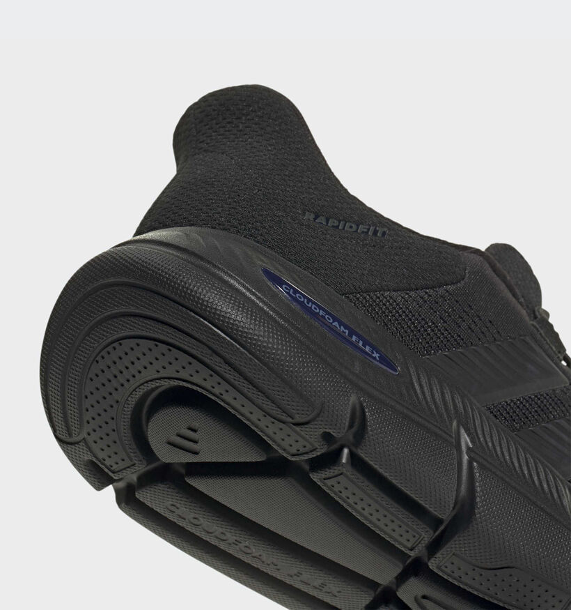 adidas Cloudfoam Flex Rapidfit Zwarte Loopschoenen voor heren (366914) - geschikt voor steunzolen