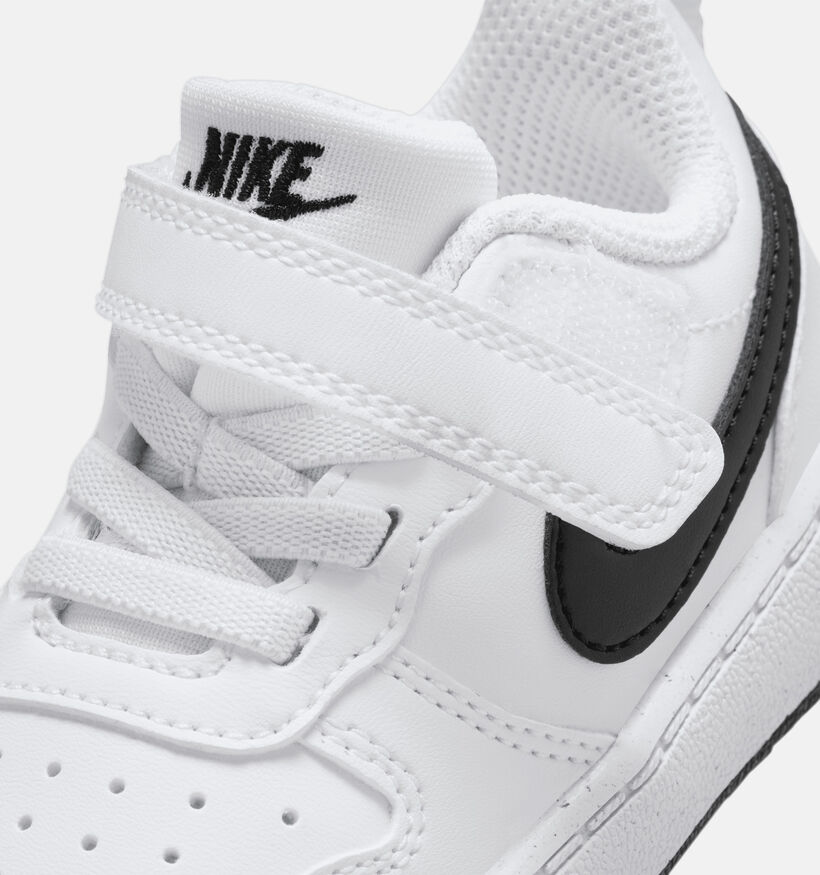 Nike Court Borough LOW 2 TD Witte Sneakers voor jongens, meisjes (347946)