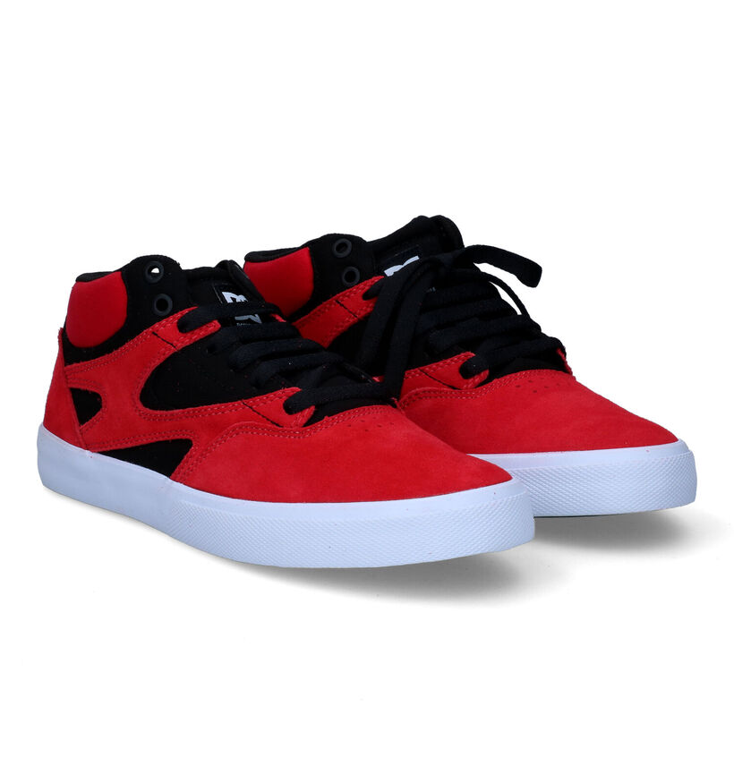 DC Shoes Kalis Vulc Mid Zwarte Sneakers voor heren (303232) - geschikt voor steunzolen