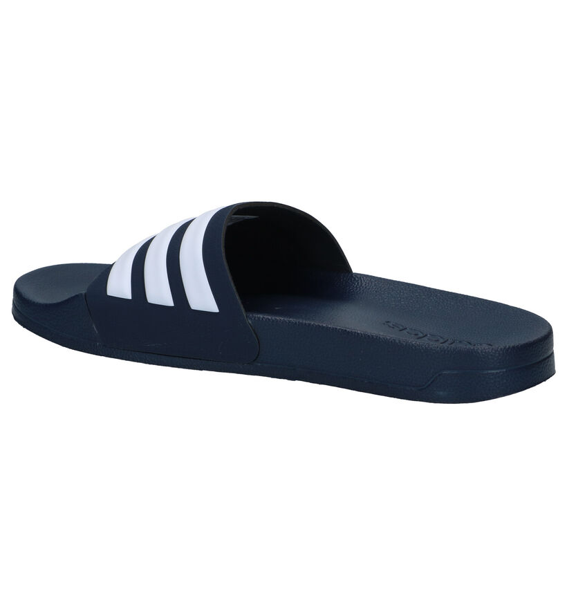 adidas Adilette Claquettes de piscine en Bleu en synthétique (290820)