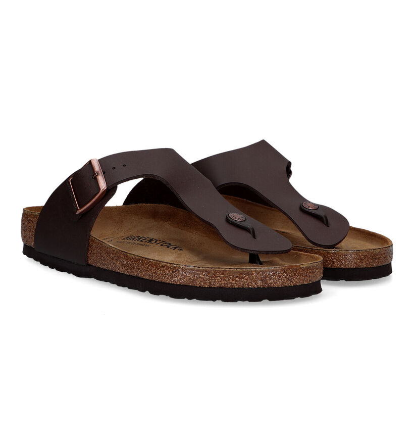 Birkenstock Ramses Bruine Teenslippers voor heren (322404)