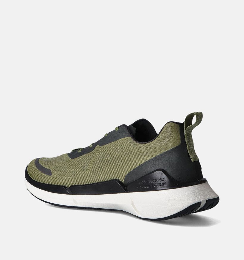 ECCO Biom 2.2 Baskets en Vert khaki pour hommes (353367) - pour semelles orthopédiques