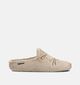 River Woods Pippa Cat Pantoufles en Beige pour femmes (381121) - pour semelles orthop&eacute;diques