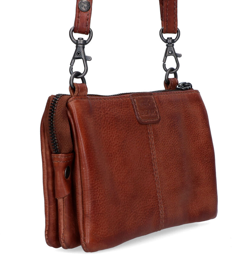 Bear Design Sac porté croisé en Rouge pour femmes (342828)