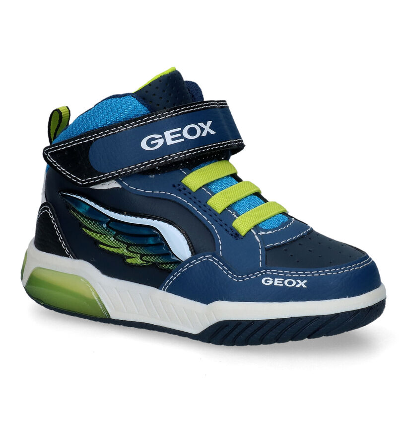 Geox Inek Rode Sneakers voor jongens (312561) - geschikt voor steunzolen