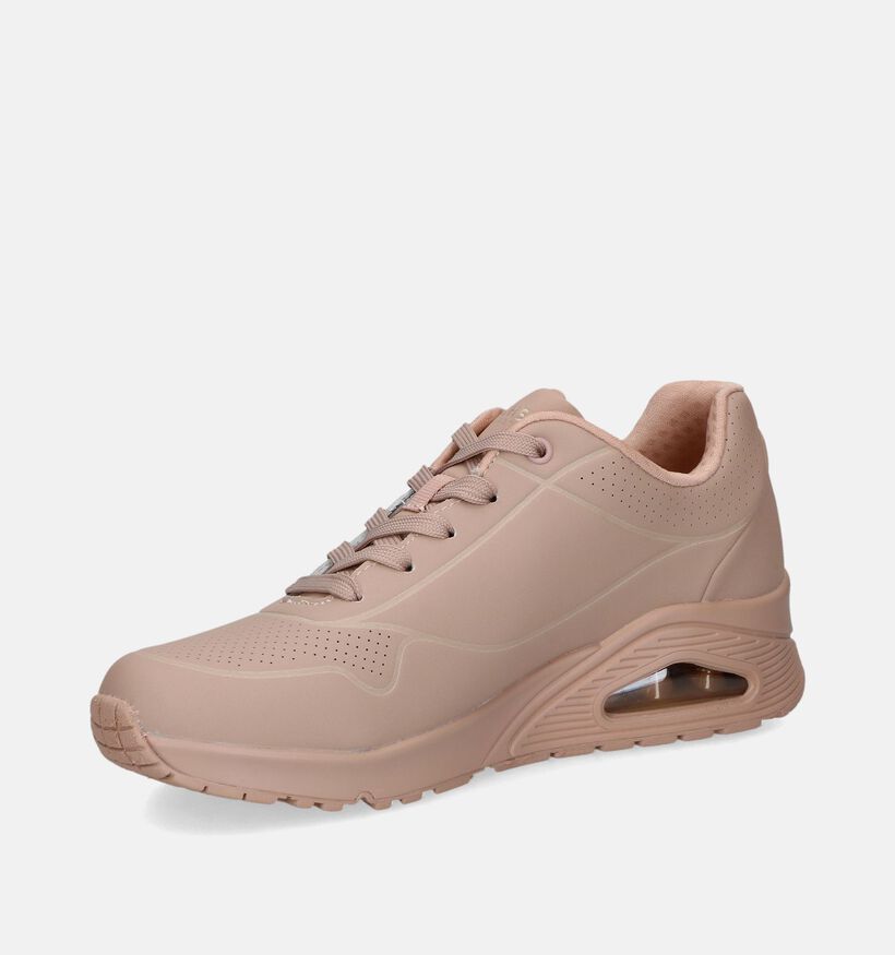 Skechers Uno Stand On Air Baskets en Noir pour femmes (350488)