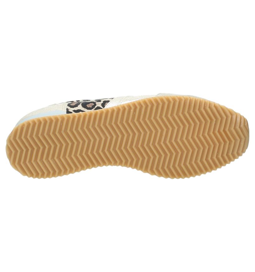 Sneaker Goud Hip met Luipaardprint, , pdp