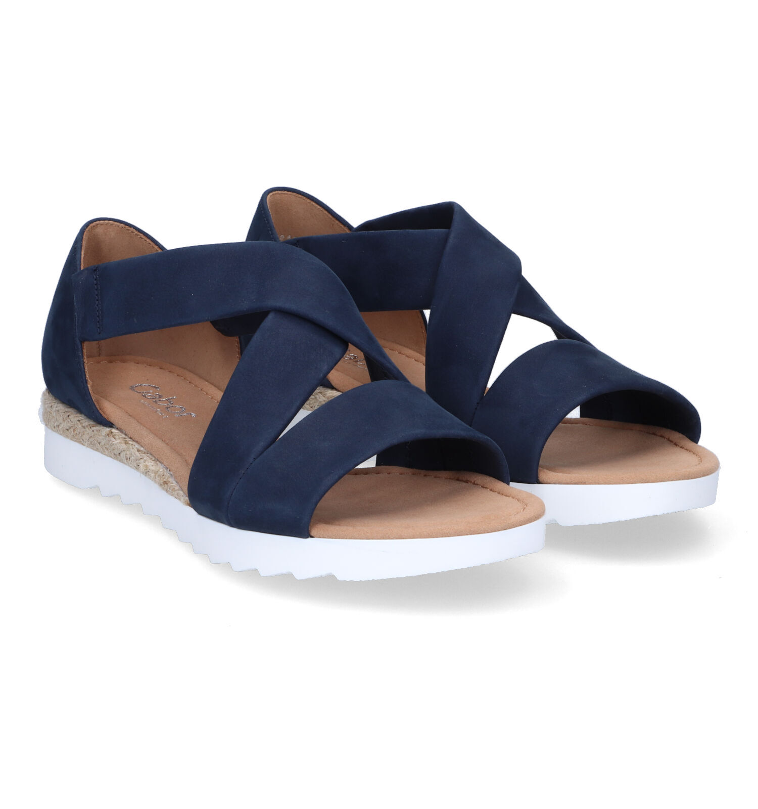 Gabor blauwe sandalen clearance