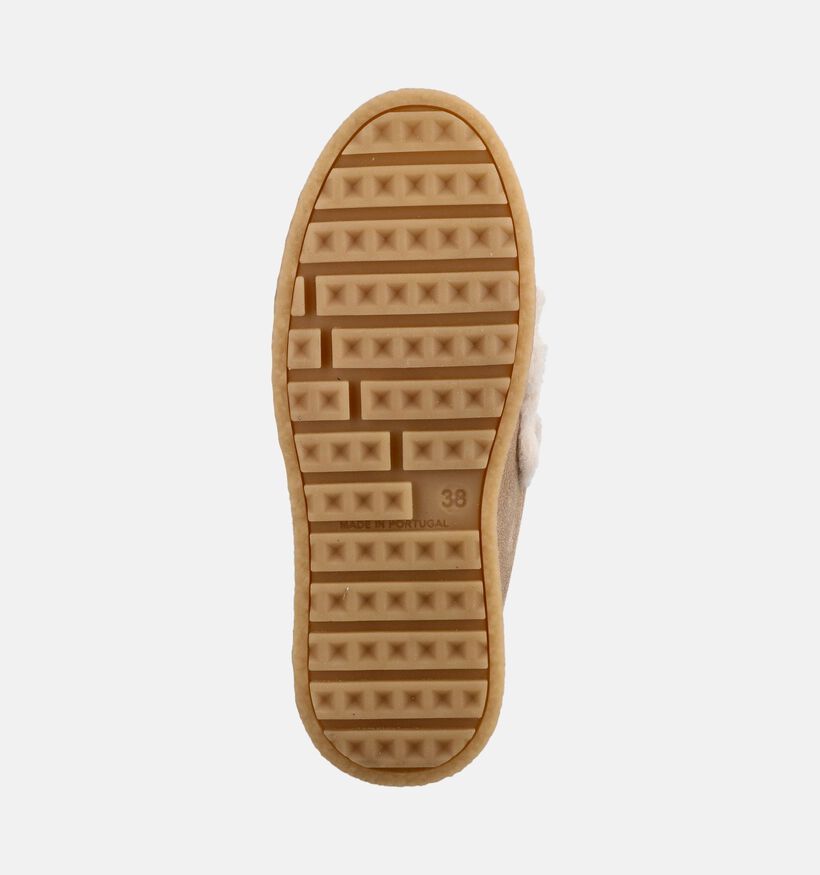 Tamaris Donkerbeige Schoenen met Velcro voor dames (381083) - geschikt voor steunzolen