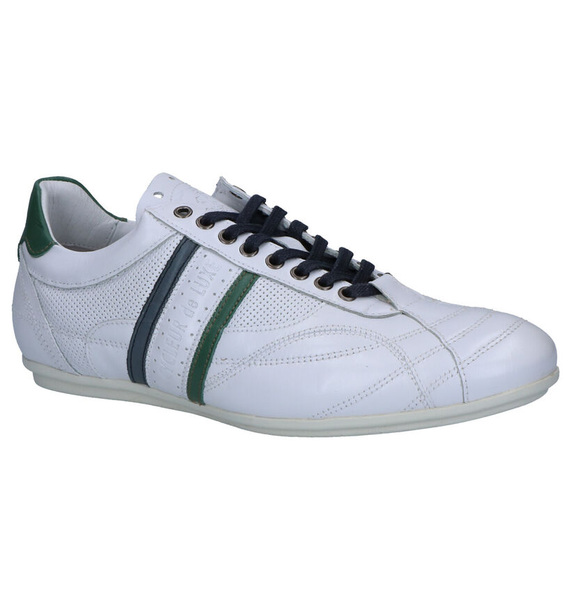Cycleur de Luxe Crush City Witte Veterschoenen in leer (268205)