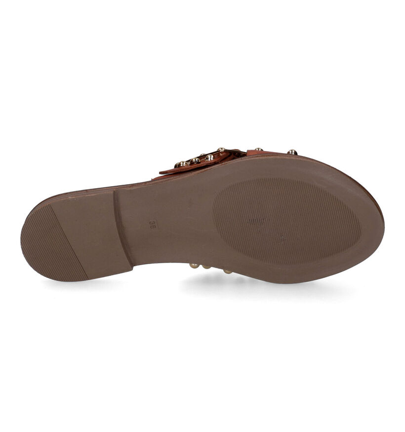 Tango Mila Mules en Cognac pour femmes (308001)