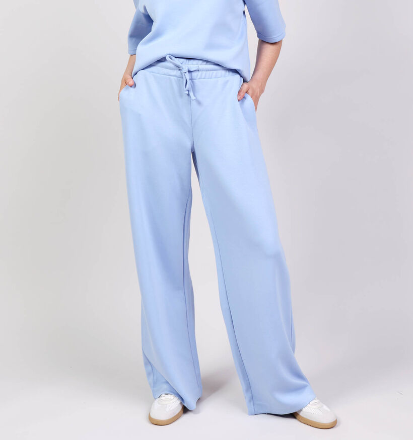 Desires Osanna Mid Waisted Pantalon en Bleu pour femmes (370641)