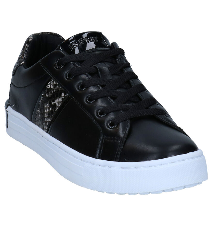 Esprit Baskets en Noir en simili cuir (279814)