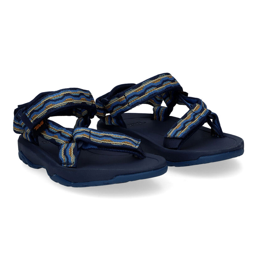 Teva Hurricane Blauwe Sandalen in stof (322026)