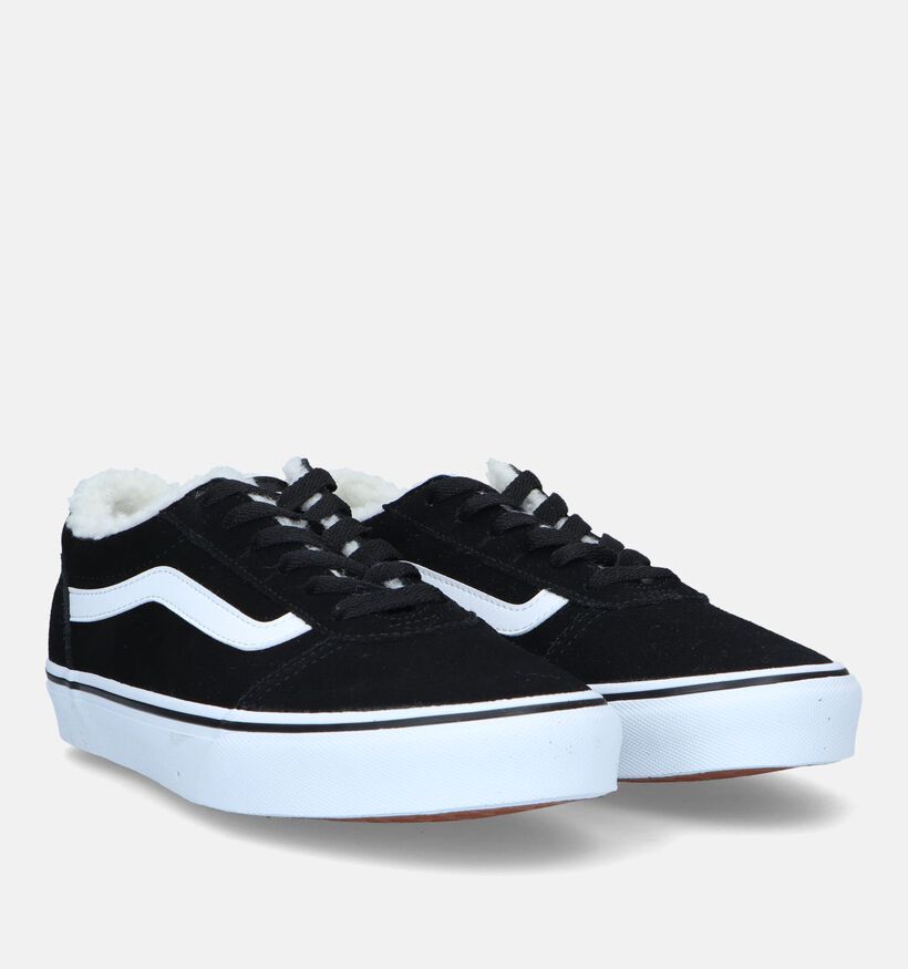 Vans Ward Zwarte Skate sneakers voor dames (327994)