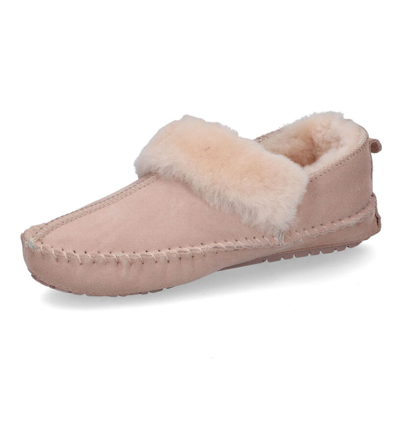 Warmbat Barrine Bruine Pantoffels voor dames (326091)
