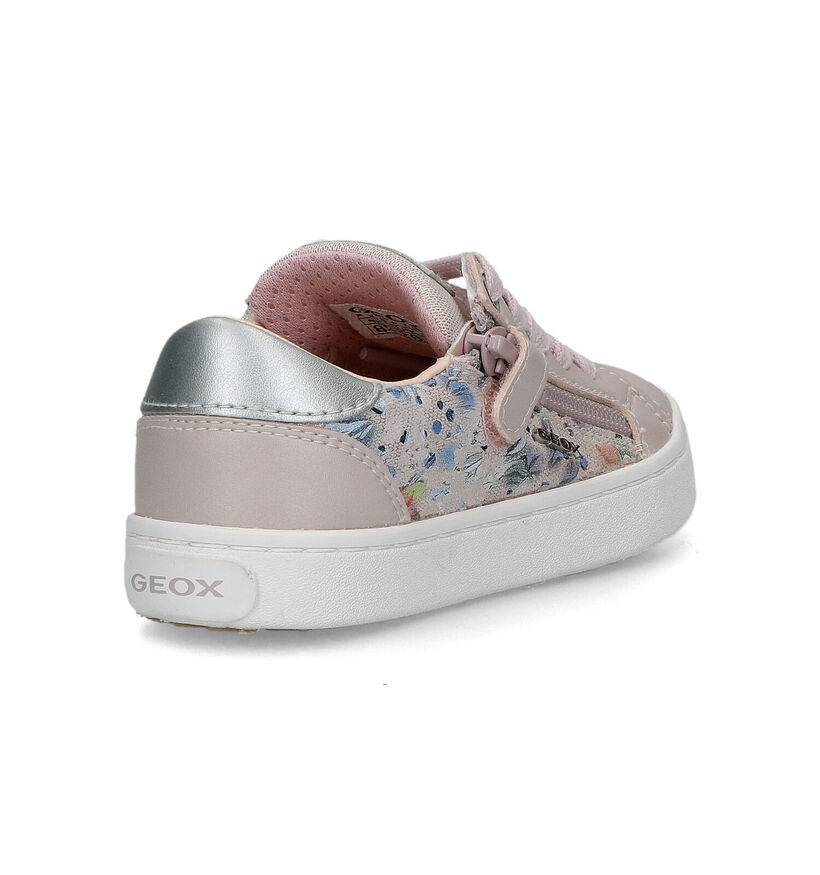 Geox Kilwi Baskets en Rose pour filles (320641) - pour semelles orthopédiques