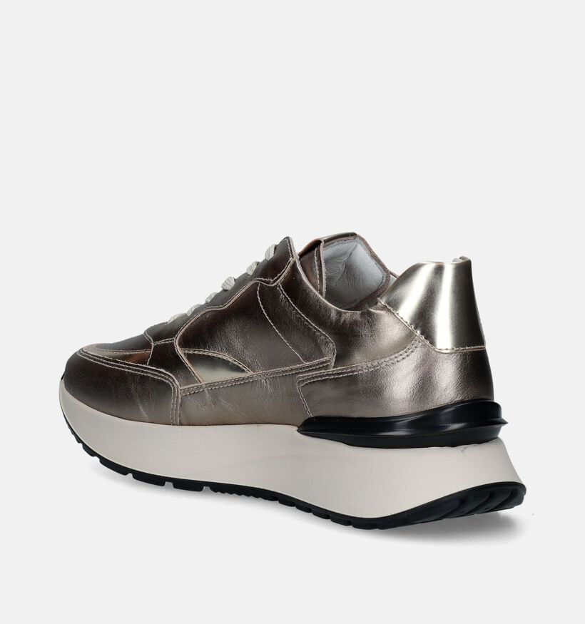NeroGiardini Baskets casual en Or pour femmes (345549) - pour semelles orthopédiques