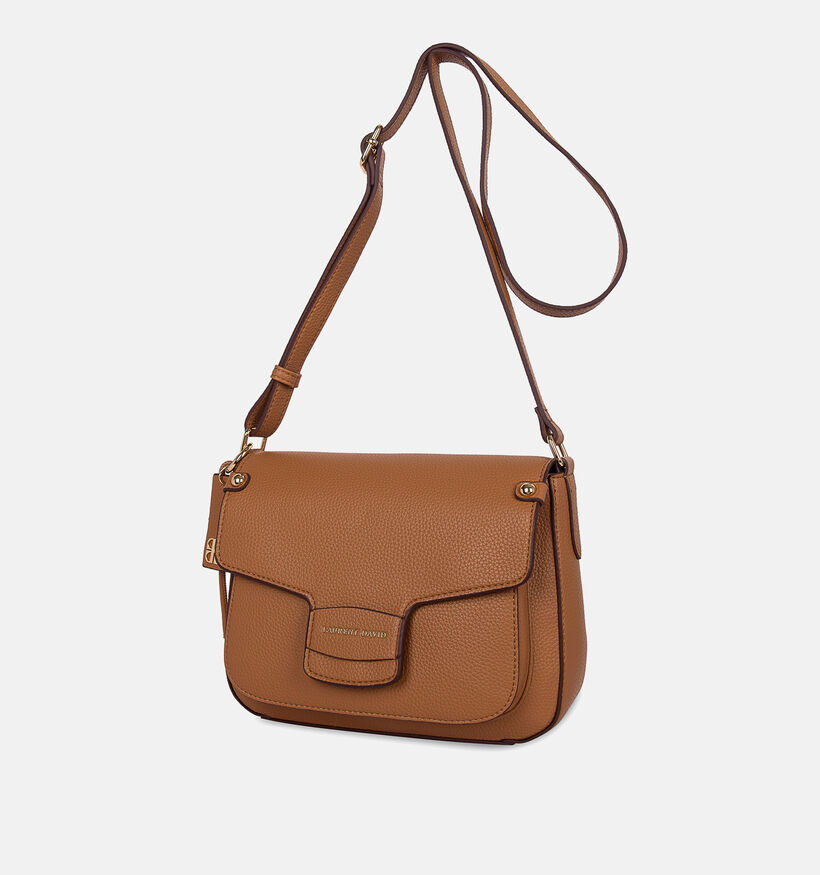 Laurent David Cognac Crossbody Tas voor dames (374074)
