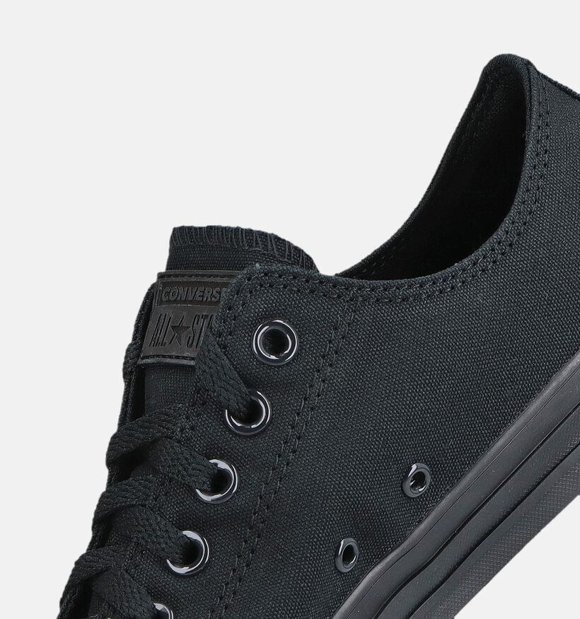 Converse Chuck Taylor Chaussures &agrave; lacets en Noir pour hommes (376041)
