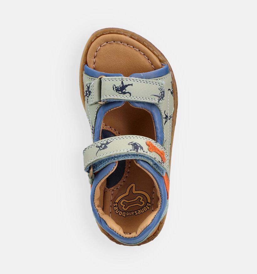 Stones and Bones Diner Sandales en Vert kaki pour gar&ccedil;ons (369668)