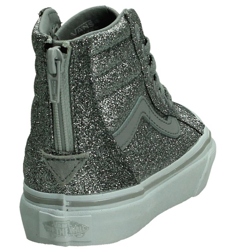 Zilveren Vans Sk8-HI ZIP Sneakers, , pdp