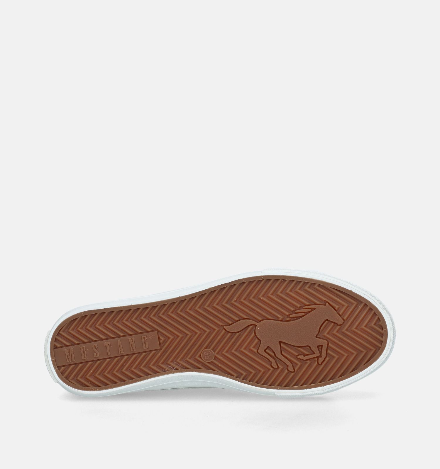 Mustang Witte Sneakers Dames Sneakers Online op TORFS.BE